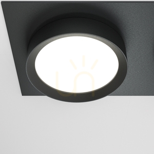HOOP recessed luminaire DL086-02-GX53-SQ-B Maytoni small 2