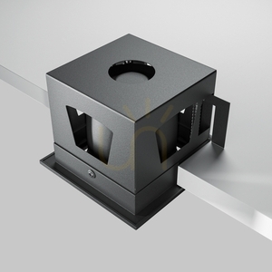 METAL MODERN recessed luminaire DL093-01-10W3K-B Maytoni small 5