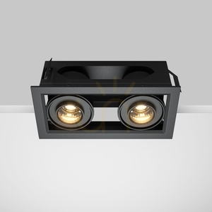 METAL MODERN recessed luminaire DL093-02-10W3K-B Maytoni small 3