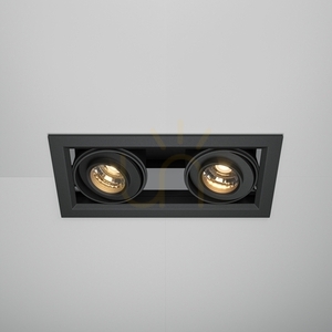 METAL MODERN recessed luminaire DL093-02-10W3K-B Maytoni small 0