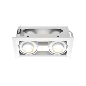 METAL MODERN recessed luminaire DL093-02-10W3K-W Maytoni small 1