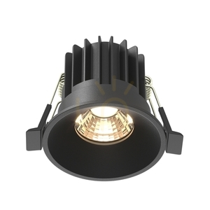 ROUND recessed luminaire DL058-7W3K-B Maytoni small 1