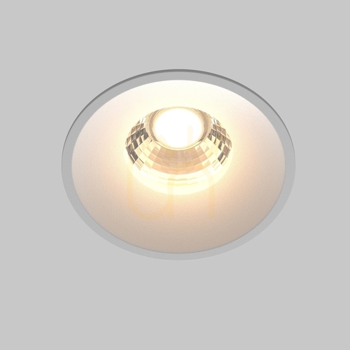 Check ROUND recessed luminaire DL058-12W3K-W Maytoni