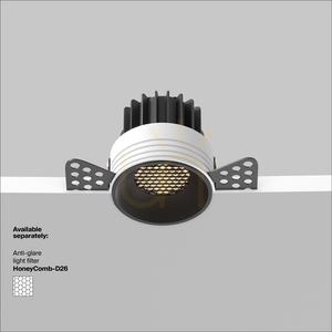 ROUND recessed luminaire DL058-7W3K-TRS-B Maytoni small 9
