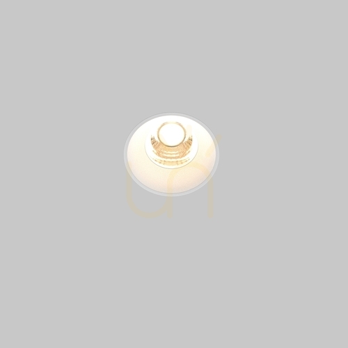 Check ROUND recessed luminaire DL058-7W3K-TRS-W Maytoni