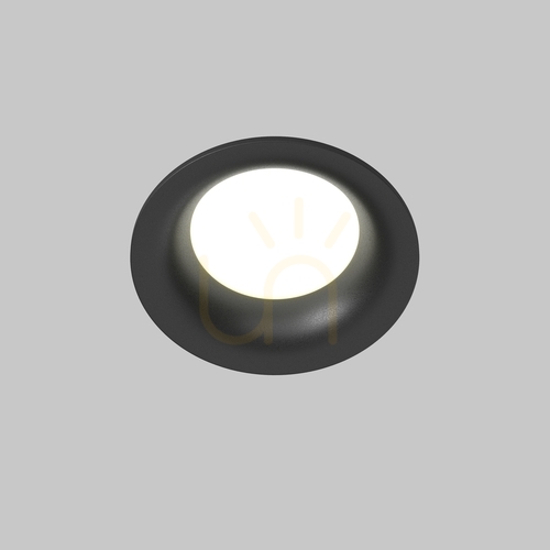 Check SLIM recessed luminaire DL088-GU10-RD-B IP65 Maytoni