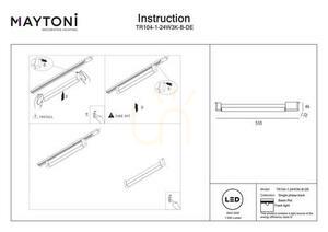 BASIS ROT rail lamp TR104-1-24W3K-B-DE Maytoni small 6