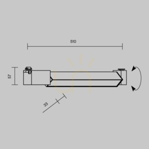 BASIS ROT rail lamp TR104-1-24W3K-W-DE Maytoni small 7