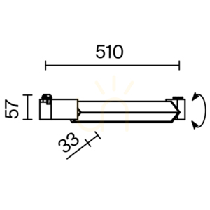 BASIS ROT rail lamp TR104-1-24W4K-B-DE Maytoni small 9