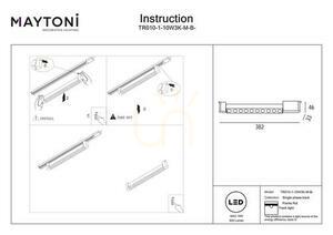 POINTS ROT rail lamp TR010-1-10W3K-M-B-DE Maytoni small 6