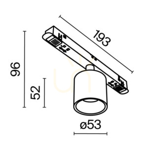 ALFA S TR132-2-7W3K-BS bus light Maytoni small 10
