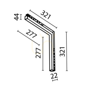BASIS ANGLE rail lamp TR102-24W4K-W Maytoni small 9