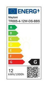 ELTI TR005-4-12W-DS-BBS spotlight for busbars Maytoni small 6
