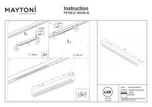 PARETE rail lamp TR106-2-18W3K-B Maytoni small 7