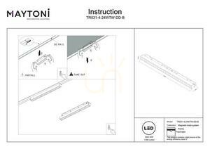 POINTS rail lamp TR031-4-24WTW-DD-B Maytoni small 6