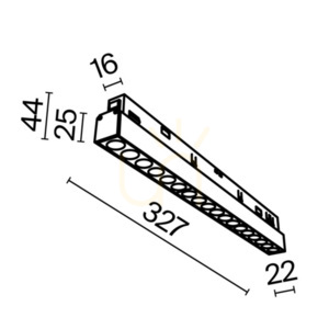 POINTS rail lamp TR031-2-18W3K-W Maytoni small 8