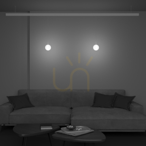 LUNA rail pendant lamp TR039-2-5W3K-W-1 Maytoni small 7