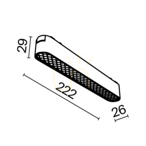BASIS GRID rail lamp TR084-1-12W3K-W Maytoni small 9