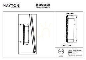 Maytoni Basis Grid Radity Magnetic Track Light TR084-1-6W4K-W White 6 W 4000 K small 6