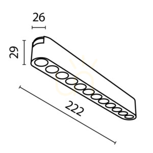 POINTS rail lamp TR082-1-12W3K-M-W Maytoni small 9