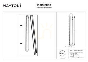 POINTS rail lamp TR082-1-18W4K-M-B Maytoni small 6