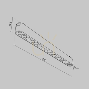 POINTS rail lamp TR082-1-18W4K-M-B Maytoni small 7