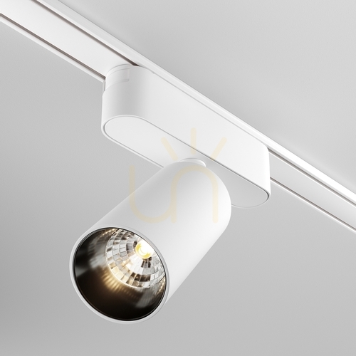 Check FOCUS LED busbar spotlight TR103-1-12W3K-M-W Maytoni