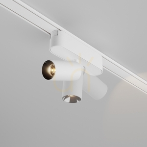 FOCUS LED busbar spotlight TR103-1-5W3K-M-W Maytoni small 3
