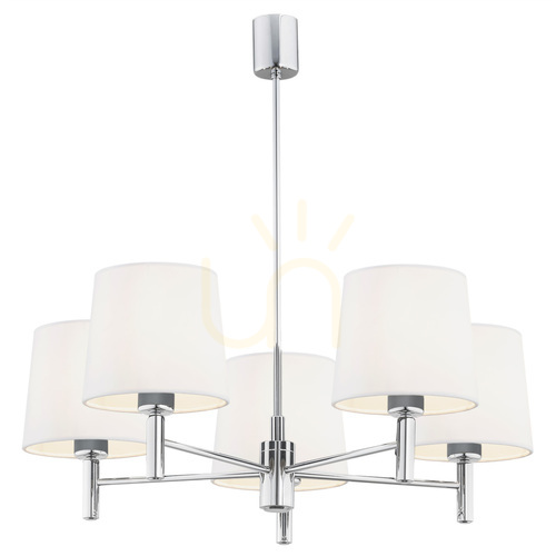 Check Chandelier ARGON BOLZANO PLUS White 5-Light E27 2110