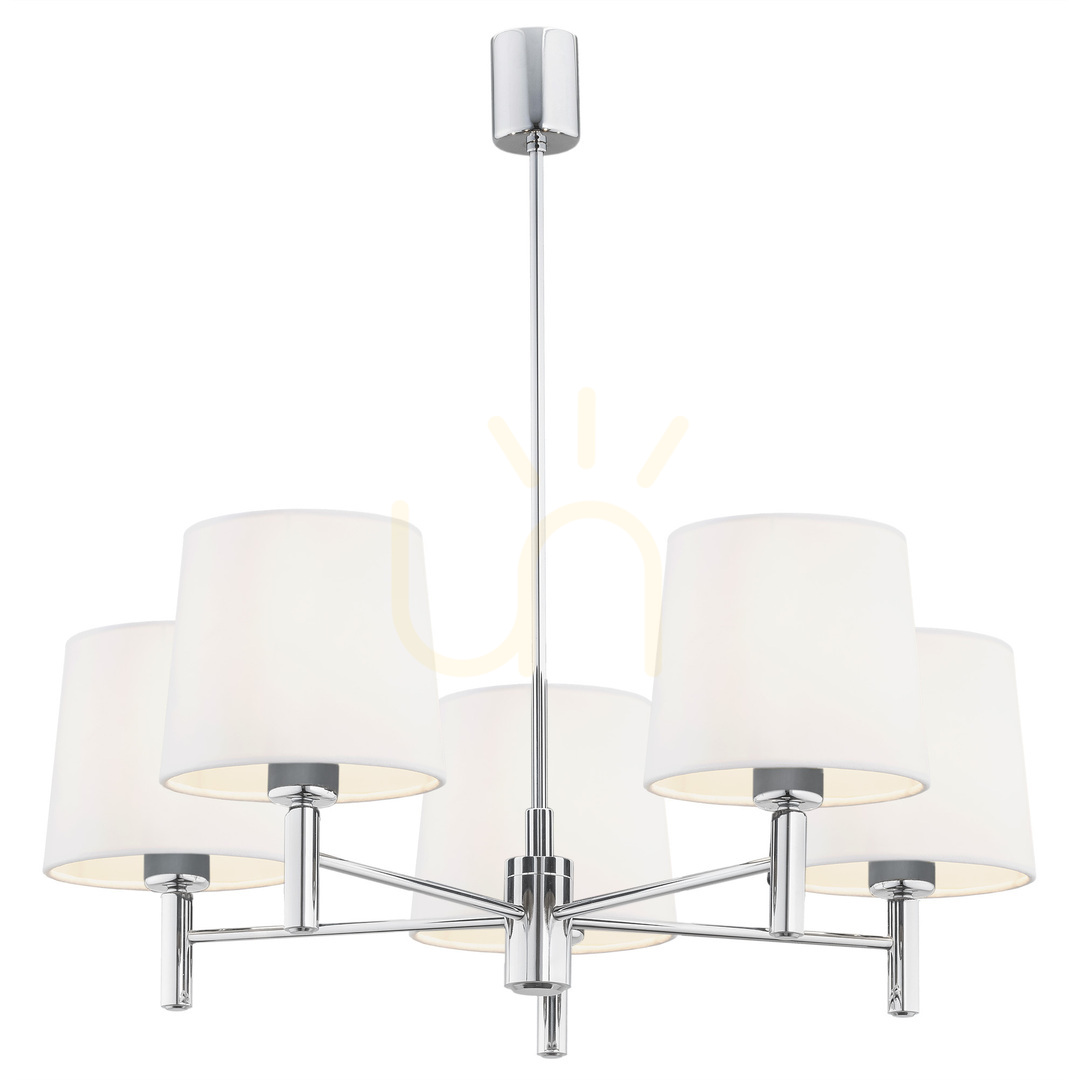 Chandelier ARGON BOLZANO PLUS White 5-Light E27 2110