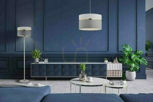 Standing Lamp ARGON KASER White 156 cm E27 SKU 4287 small 1