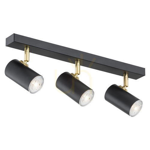 Check Plafon Argon Lagos 3xGU10 Black Matte Brass 440 mm 1476
