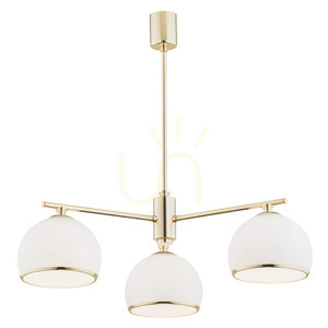 Chandelier Argon Marbella White Opal Brass 3xE27 1488 small 0