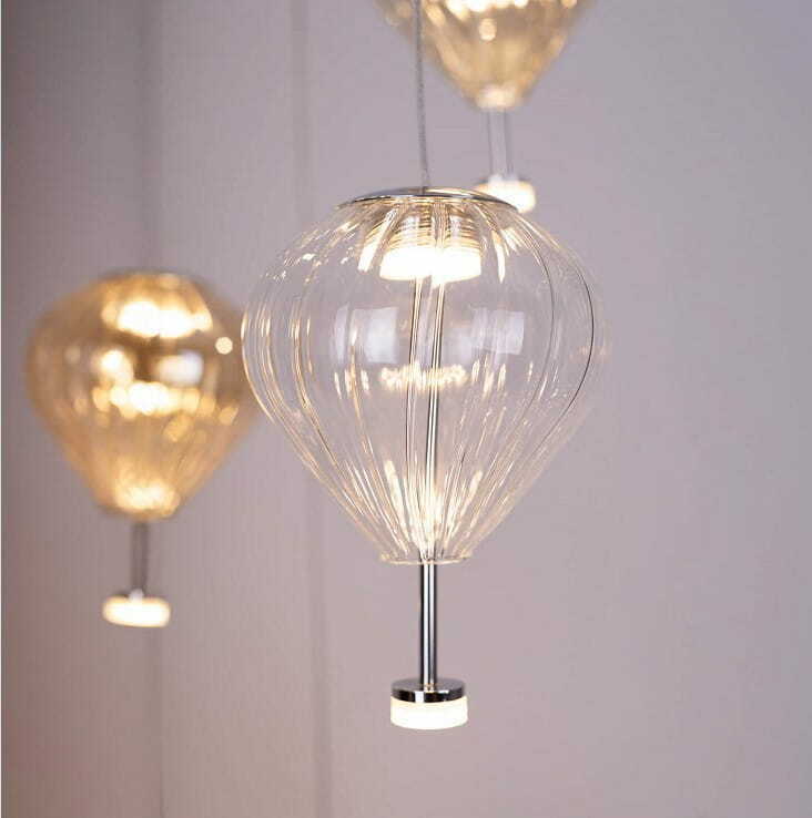 Preview Pendant Light Max Light Palloncini P0526D 11-Light Chrome Glass White/Amber/Smoked Pendant Light Max Light Palloncini P0526D 11-Light Chrome Glass White/Amber/Smoked