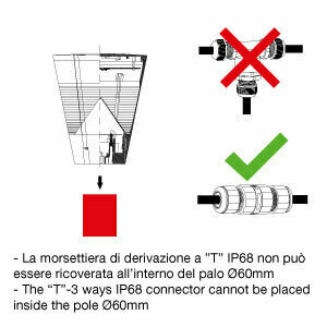 Check Lantern chone IP54 FBT 20 W gray RAL 9006 Lantern chone IP54 FBT 20 W gray RAL 9006