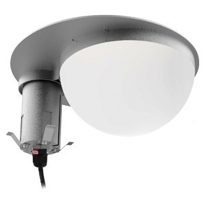 luna lamp IP65 FBT 10W gray RAL 9006 small 0