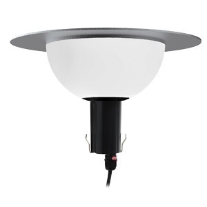 Check Saturno fbt lantern IP65 10W grey RAL 9006