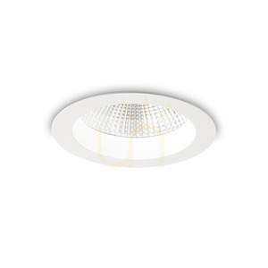 Recessed Luminaire Ideallux BASIC White 20W 3000K 193472 small 0