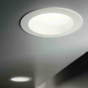 Recessed Luminaire Ideallux BASIC White 20W 3000K 14.4 cm 193533 small 1