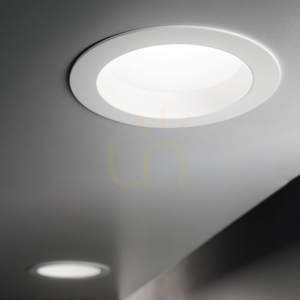 Recessed Luminaire Ideallux BASIC White 20W 3000K 14.4 cm 193533 small 2