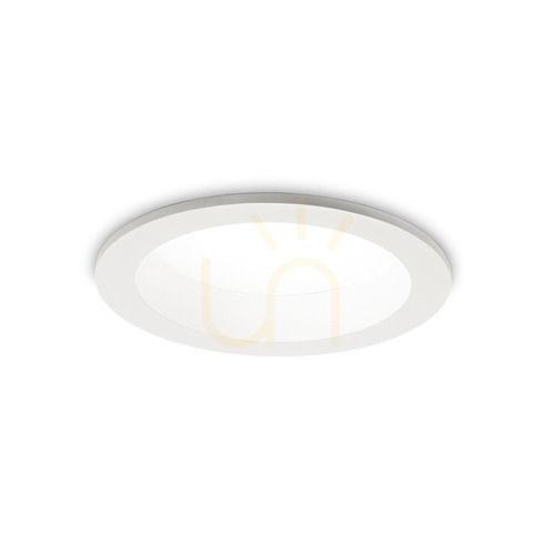 Check Recessed Luminaire Ideallux BASIC White 20W 3000K 14.4 cm 193533