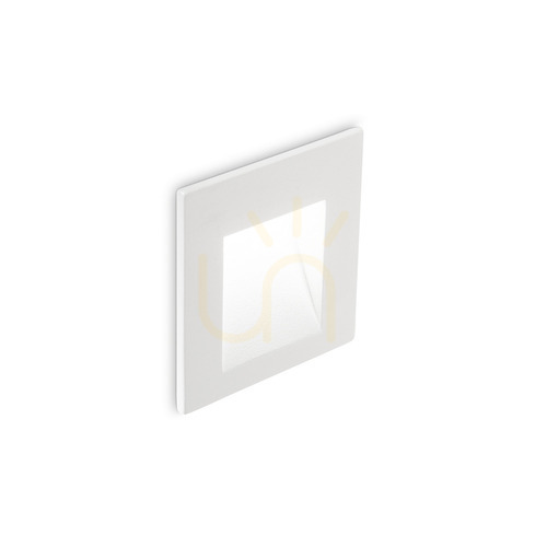 Check Recessed Luminaire Ideallux BIT 269023 White LED 3W Round 6.5 cm