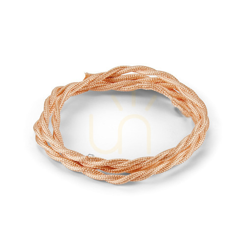 Check Braided Textile Cable Ideallux CAVI Copper 10m 303093
