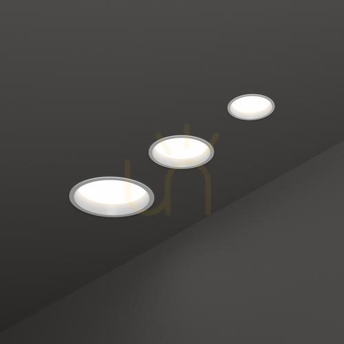 Check Recessed luminaire Ideallux Deep white LED 10W 3000K 249018