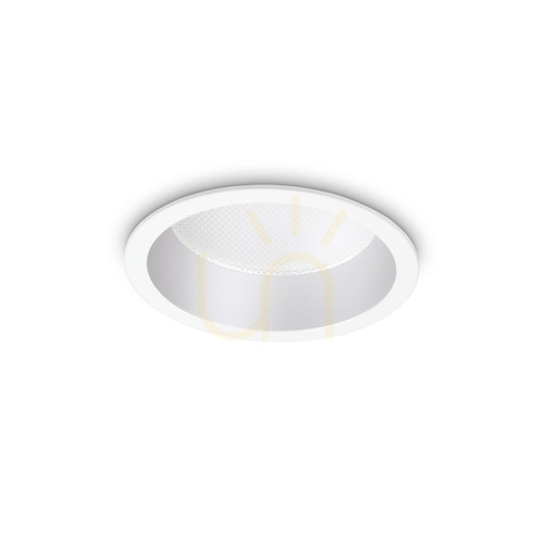 Check Recessed Luminaire Ideallux Deep White 10W 4000K 103mm 249025