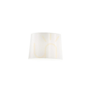Lampshade Ideallux Dorsale White Textile 40 cm 046723 small 0