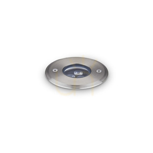 Recessed outdoor light Ideallux FLOOR D09 black LED 3.5W 255651 small 0
