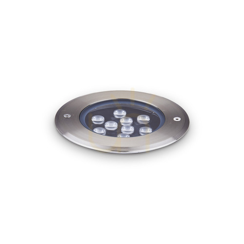 Check Recessed Luminaire Ideallux FLOOR 255682 D14 Silver LED 12W Outdoor