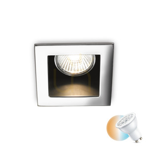 Recessed Luminaire Ideallux Funky Chrome GU10 9cm 083193 small 0