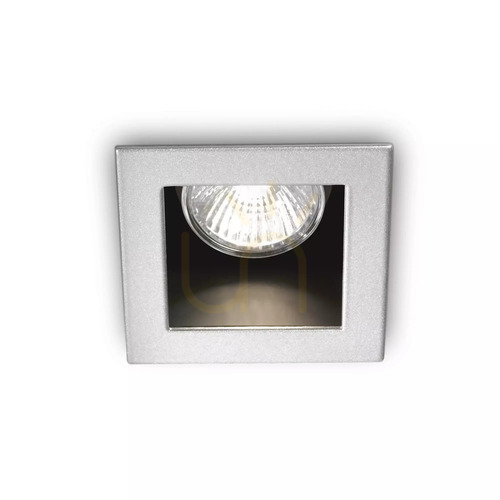 Check Recessed luminaire Ideallux Funky black metal GU10 9 cm 243849